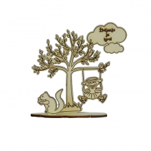 Deklica na gugalnici